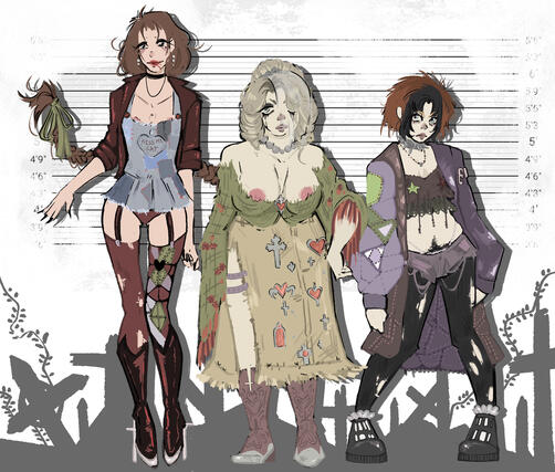 LOLA KILLED HER BOYS (fashion concept) - December 2023